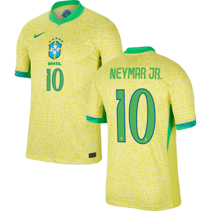 Brazil Home Stadium Jersey 2024 Men's COPA AMERICA