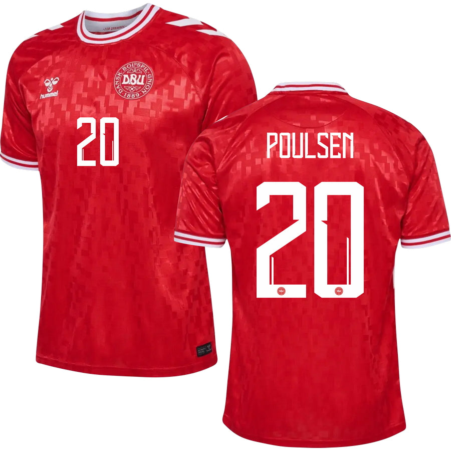 Denmark Home Jersey EURO 2024