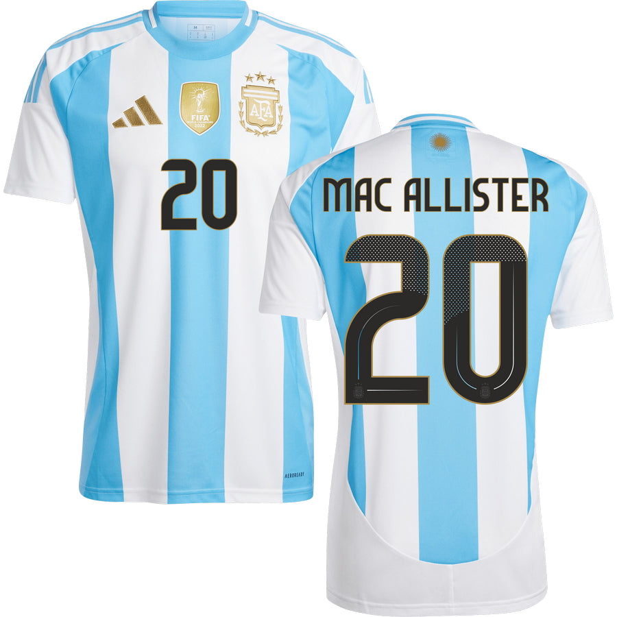 Argentina Home Stadium Jersey 2024 Men's