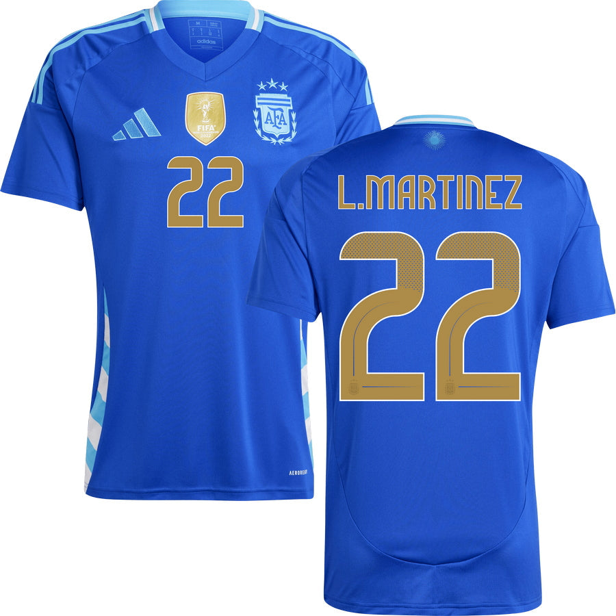 Argentina Away Stadium Jersey 2024 Men's