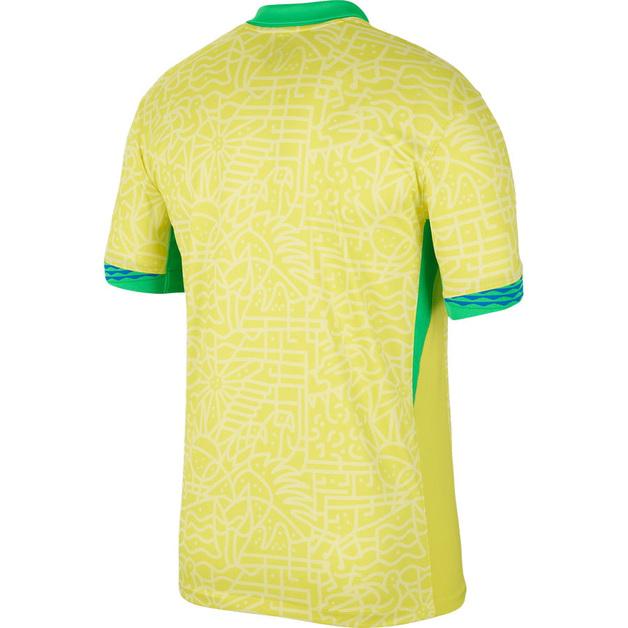 Brazil Home Stadium Jersey 2024 Men's COPA AMERICA